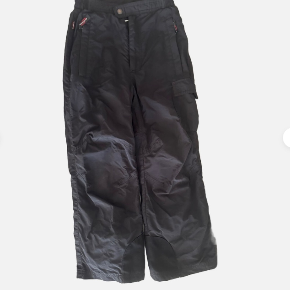 Obermeyer Insulated Black Snowboard Ski Snow Cargo Pant Juniors 8